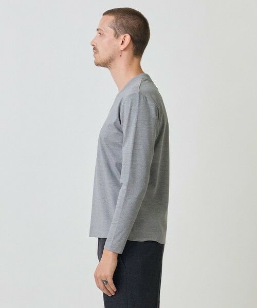 MEN'S BIGI / メンズビギ Tシャツ | シルケットスムースクルーネックテイラーTシャツ | 詳細3