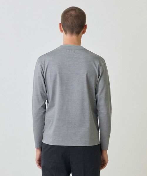 MEN'S BIGI / メンズビギ Tシャツ | シルケットスムースクルーネックテイラーTシャツ | 詳細4
