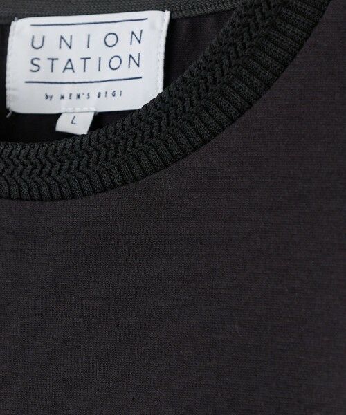 MEN'S BIGI / メンズビギ Tシャツ | シルケットスムースクルーネックテイラーTシャツ | 詳細21