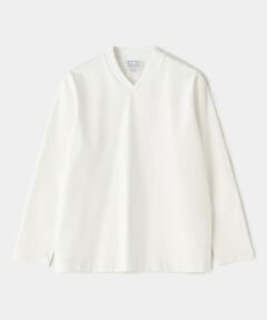 MEN'S BIGI / メンズビギ Tシャツ | シルケットスムースVネックテイラーTシャツ