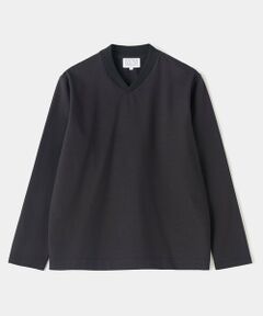MEN'S BIGI / メンズビギ Tシャツ | シルケットスムースVネックテイラーTシャツ
