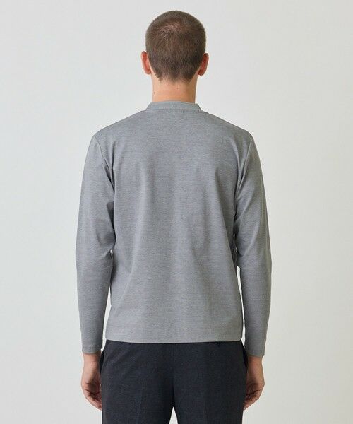 MEN'S BIGI / メンズビギ Tシャツ | シルケットスムースVネックテイラーTシャツ | 詳細9