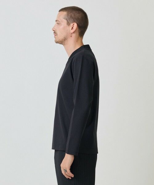 MEN'S BIGI / メンズビギ Tシャツ | シルケットスムースVネックテイラーTシャツ | 詳細22