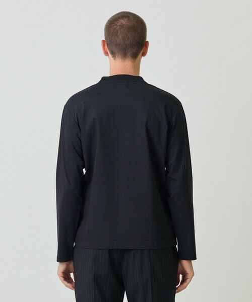 MEN'S BIGI / メンズビギ Tシャツ | シルケットスムースVネックテイラーTシャツ | 詳細23