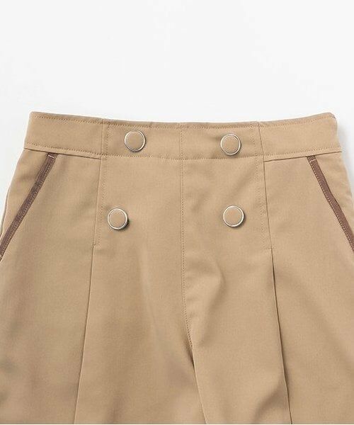 mezzo piano junior / メゾピアノジュニア ショート・ハーフ・半端丈パンツ | 【人気商品再入荷】【直営店で取り扱い無し】くるみボタンショートパンツ | 詳細2