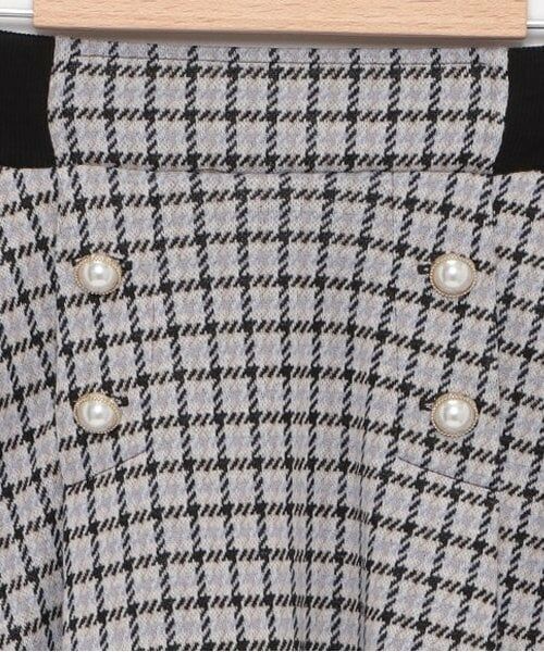 mezzo piano junior / メゾピアノジュニア ショート・ハーフ・半端丈パンツ | 【人気商品再入荷】【直営店で取り扱い無し】千鳥柄スカパン | 詳細3