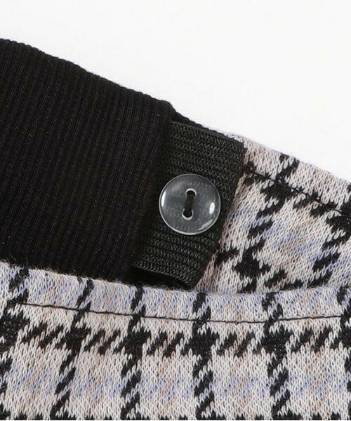 mezzo piano junior / メゾピアノジュニア ショート・ハーフ・半端丈パンツ | 【人気商品再入荷】【直営店で取り扱い無し】千鳥柄スカパン | 詳細4