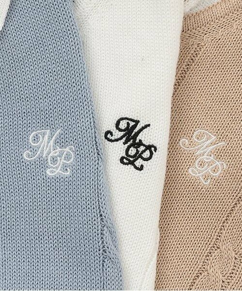 mezzo piano junior / メゾピアノジュニア ニット・セーター | 【人気商品再入荷】【直営店で取り扱い無し】セーラーベスト＆長袖Tシャツセット | 詳細6