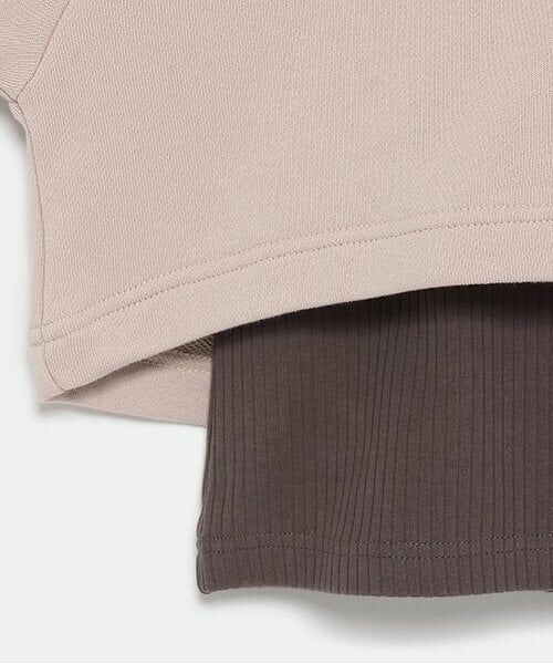 mezzo piano junior / メゾピアノジュニア パーカー | 【人気商品再入荷】【直営店で取り扱い無し】短丈パーカ＆タンクトップセット | 詳細6