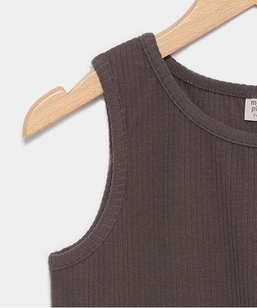 mezzo piano junior / メゾピアノジュニア パーカー | 【人気商品再入荷】【直営店で取り扱い無し】短丈パーカ＆タンクトップセット | 詳細9