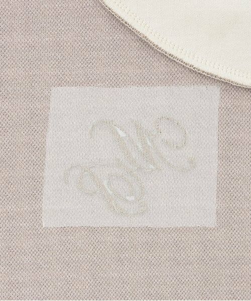 mezzo piano junior / メゾピアノジュニア スウェット | 【人気商品再入荷】【直営店で取り扱い無し】千鳥柄カーデレイヤードトレーナー | 詳細4