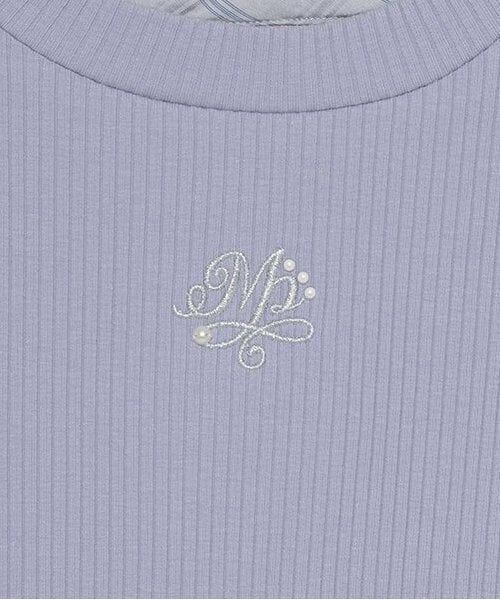 mezzo piano junior / メゾピアノジュニア Tシャツ | ★袖布帛テレコTシャツ（7分丈） | 詳細3