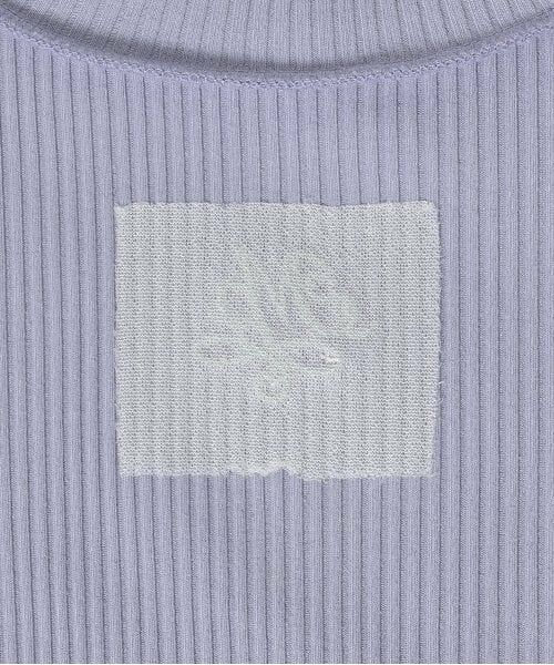 mezzo piano junior / メゾピアノジュニア Tシャツ | ★袖布帛テレコTシャツ（7分丈） | 詳細4