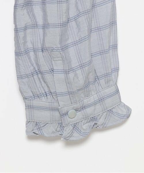 mezzo piano junior / メゾピアノジュニア Tシャツ | ★袖布帛テレコTシャツ（7分丈） | 詳細5