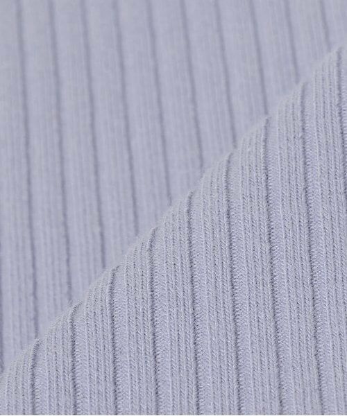 mezzo piano junior / メゾピアノジュニア Tシャツ | ★袖布帛テレコTシャツ（7分丈） | 詳細7