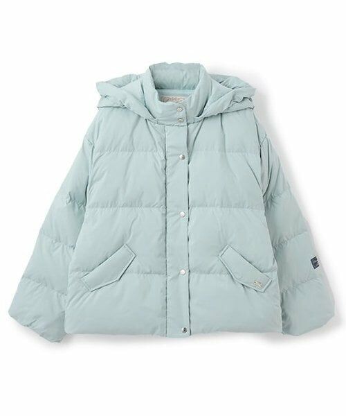 mezzo piano junior / メゾピアノジュニア ブルゾン | 【人気商品再入荷】【直営店で取り扱い無し】【WILL CYCLE DOWN】ショートダウンブルゾン（ライト ブルー）