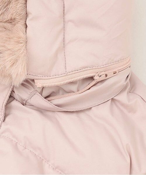 mezzo piano junior / メゾピアノジュニア ブルゾン | 【人気商品再入荷】【直営店で取り扱い無し】【撥水】リボンベルトガーリーロングダウン | 詳細3