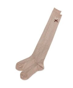 mezzo piano junior / メゾピアノジュニア ソックス | 【人気商品再入荷】【直営店で取り扱い無し】リボンニーハイソックス