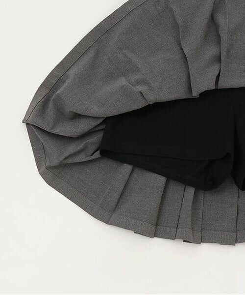 mezzo piano junior / メゾピアノジュニア ショート・ハーフ・半端丈パンツ | 【人気商品再入荷】【直営店で取り扱い無し】ハートバックルプリーツスカパン | 詳細7