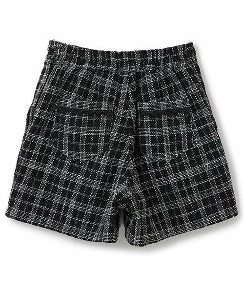 mezzo piano junior / メゾピアノジュニア ショート・ハーフ・半端丈パンツ | ★ツイードショートパンツ | 詳細1