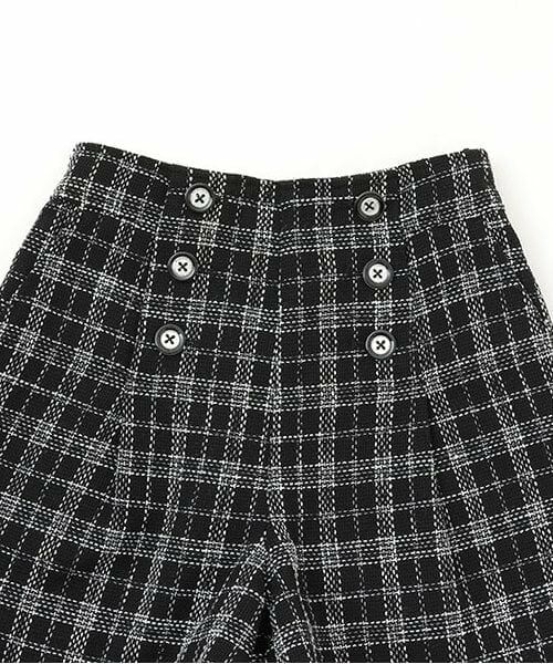 mezzo piano junior / メゾピアノジュニア ショート・ハーフ・半端丈パンツ | ★ツイードショートパンツ | 詳細2