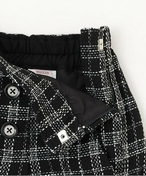 mezzo piano junior / メゾピアノジュニア ショート・ハーフ・半端丈パンツ | ★ツイードショートパンツ | 詳細4
