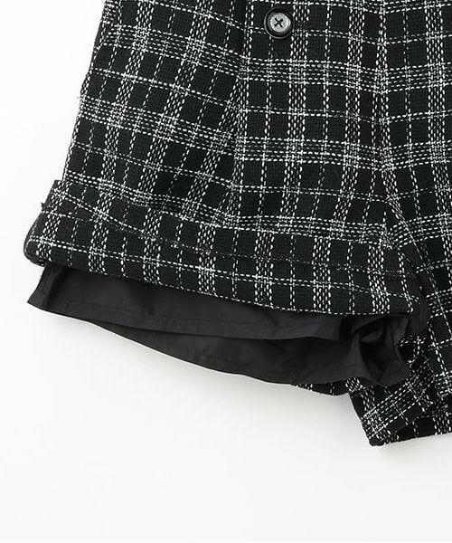 mezzo piano junior / メゾピアノジュニア ショート・ハーフ・半端丈パンツ | ★ツイードショートパンツ | 詳細7