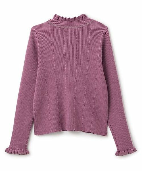 mezzo piano junior / メゾピアノジュニア Tシャツ | 【人気商品再入荷】【直営店で取り扱い無し】プチハイリブニット | 詳細1