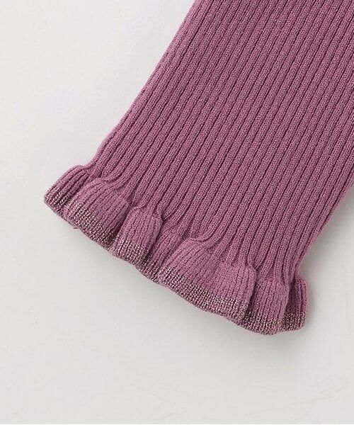 mezzo piano junior / メゾピアノジュニア Tシャツ | 【人気商品再入荷】【直営店で取り扱い無し】プチハイリブニット | 詳細4