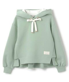 mezzo piano junior / メゾピアノジュニア パーカー | 【人気商品再入荷】【直営店で取り扱い無し】後ろフレアーダンボールパーカ