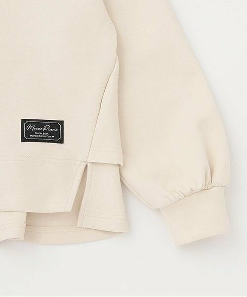 mezzo piano junior / メゾピアノジュニア パーカー | 【人気商品再入荷】【直営店で取り扱い無し】後ろフレアーダンボールパーカ | 詳細3