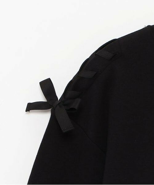 mezzo piano junior / メゾピアノジュニア Tシャツ | ★肩レースアップネックレスTシャツ | 詳細5