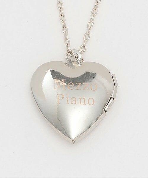 mezzo piano junior / メゾピアノジュニア スウェット | 【人気商品再入荷】【直営店で取り扱い無し】ネックレスつき肩リボントレーナー | 詳細9