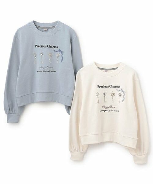 mezzo piano junior / メゾピアノジュニア スウェット | ★チャーミングモチーフトレーナー | 詳細7