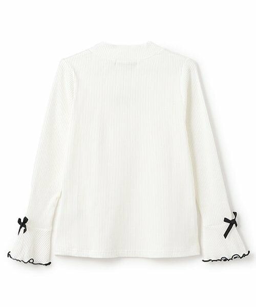 mezzo piano junior / メゾピアノジュニア Tシャツ | ★ベルスリーブテレコ長袖Tシャツ | 詳細1