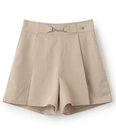 mezzo piano junior / メゾピアノジュニア ショート・ハーフ・半端丈パンツ | 【人気商品再入荷】【直営店で取り扱い無し】チェーンベルト付きショートパンツ