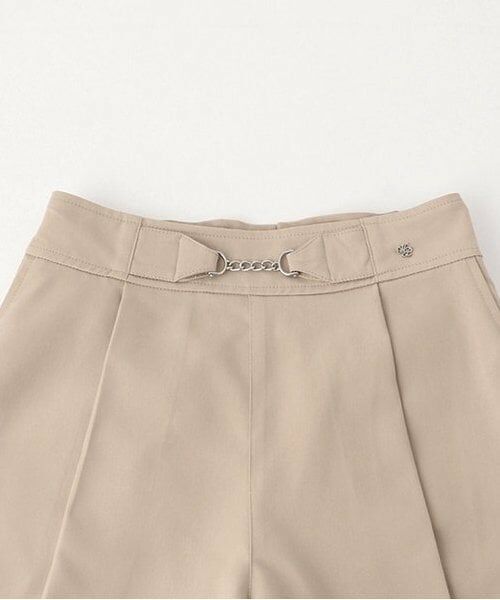 mezzo piano junior / メゾピアノジュニア ショート・ハーフ・半端丈パンツ | 【人気商品再入荷】【直営店で取り扱い無し】チェーンベルト付きショートパンツ | 詳細2