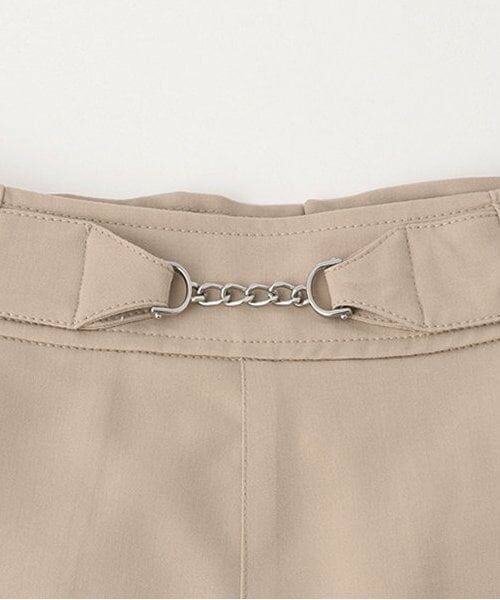 mezzo piano junior / メゾピアノジュニア ショート・ハーフ・半端丈パンツ | 【人気商品再入荷】【直営店で取り扱い無し】チェーンベルト付きショートパンツ | 詳細5