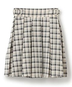 mezzo piano junior / メゾピアノジュニア ショート・ハーフ・半端丈パンツ | 【人気商品再入荷】【直営店で取り扱い無し】バックルベルトスカパン