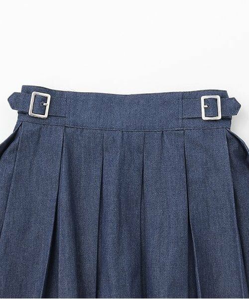 mezzo piano junior / メゾピアノジュニア ショート・ハーフ・半端丈パンツ | 【人気商品再入荷】【直営店で取り扱い無し】バックルベルトスカパン | 詳細2