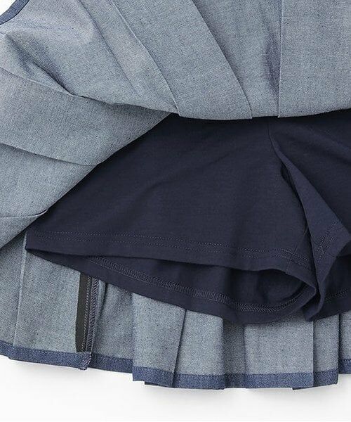 mezzo piano junior / メゾピアノジュニア ショート・ハーフ・半端丈パンツ | 【人気商品再入荷】【直営店で取り扱い無し】バックルベルトスカパン | 詳細6