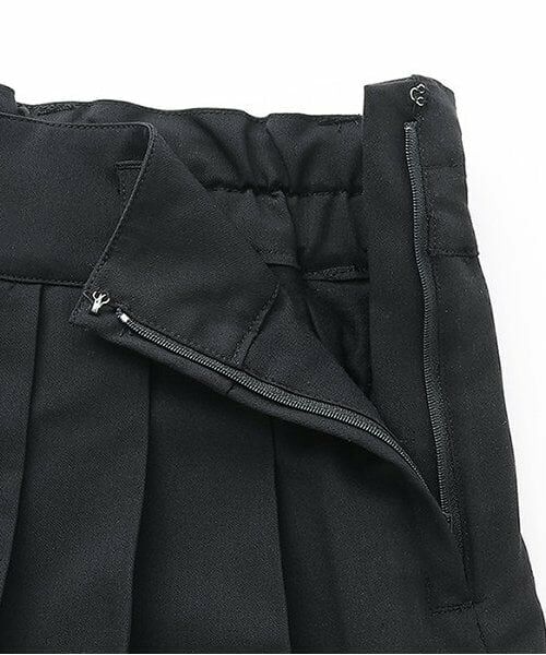 mezzo piano junior / メゾピアノジュニア ショート・ハーフ・半端丈パンツ | 【人気商品再入荷】【直営店で取り扱い無し】ベルトつきプリーツスカパン | 詳細4