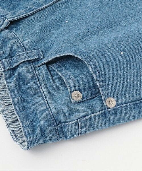 mezzo piano junior / メゾピアノジュニア その他パンツ | 【人気商品再入荷】【直営店で取り扱い無し】美脚ルーズストレートデニムパンツ | 詳細5