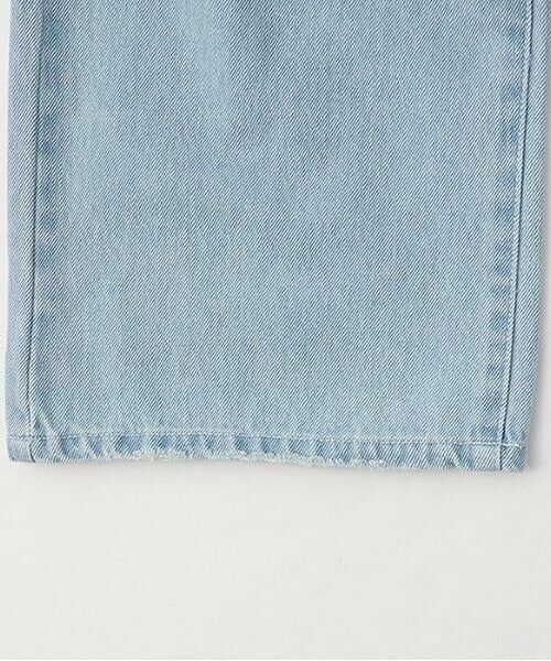 mezzo piano junior / メゾピアノジュニア その他パンツ | 【人気商品再入荷】【直営店で取り扱い無し】美脚ルーズストレートデニムパンツ | 詳細6