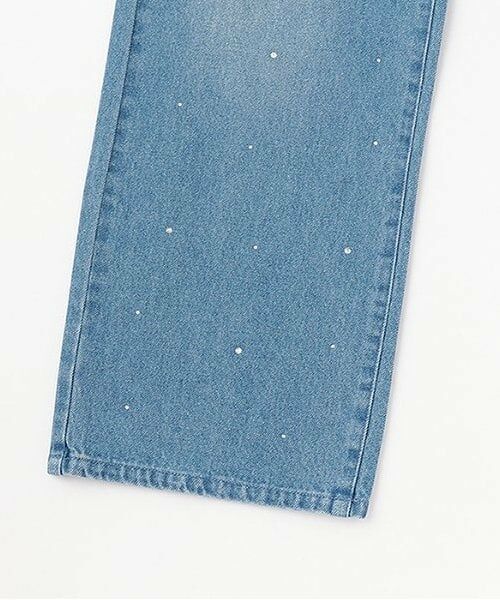 mezzo piano junior / メゾピアノジュニア その他パンツ | 【人気商品再入荷】【直営店で取り扱い無し】美脚ルーズストレートデニムパンツ | 詳細7