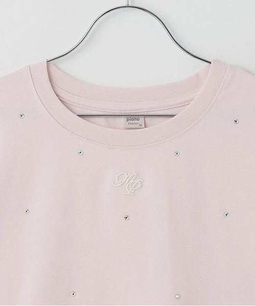 mezzo piano junior / メゾピアノジュニア Tシャツ | 【人気商品再入荷】【直営店で取り扱い無し】キラキラストーンTシャツ | 詳細2