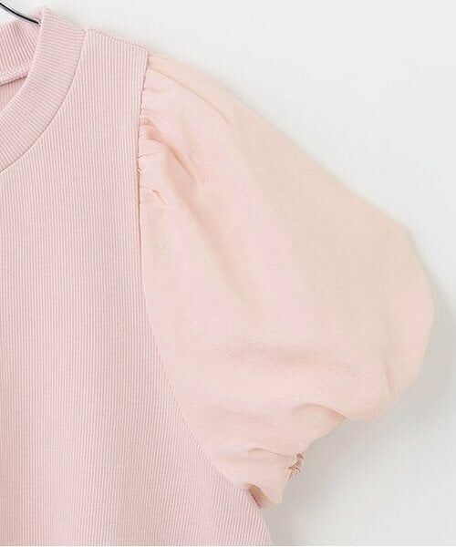 mezzo piano junior / メゾピアノジュニア Tシャツ | 【人気商品再入荷】【直営店で取り扱い無し】ボリューム袖ネックレスTシャツ | 詳細5