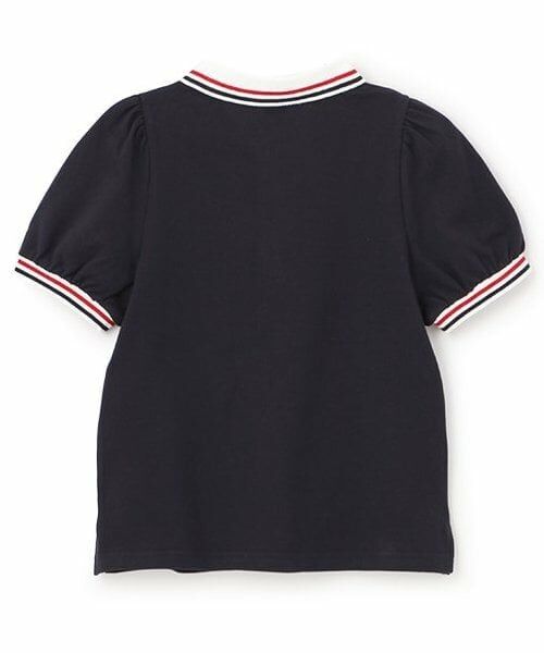 mezzo piano junior / メゾピアノジュニア ポロシャツ | 【人気商品再入荷】【直営店で取り扱い無し】ガーリーポロシャツ | 詳細1