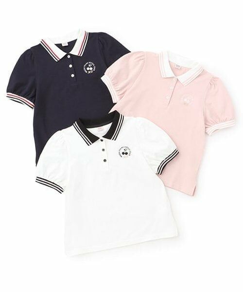 mezzo piano junior / メゾピアノジュニア ポロシャツ | 【人気商品再入荷】【直営店で取り扱い無し】ガーリーポロシャツ | 詳細8