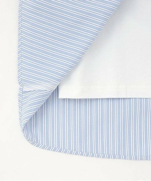 mezzo piano junior / メゾピアノジュニア シャツ・ブラウス | 【人気商品再入荷】【直営店で取り扱い無し】ショルダーリボンレイヤード長袖シャツ | 詳細7